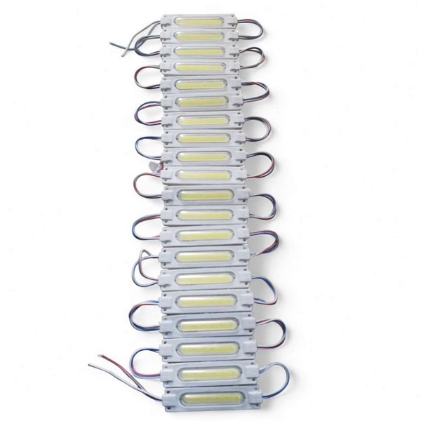 Αδιάβροχη Πλακέτα LED Αλυσίδα 20 Λωρίδες 2835 12V Λευκό (JN-2853-96)