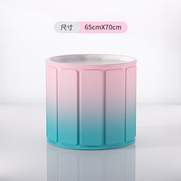 Πτυσσόμενη Μπανιέρα PVC 70x65cm (CX-260)