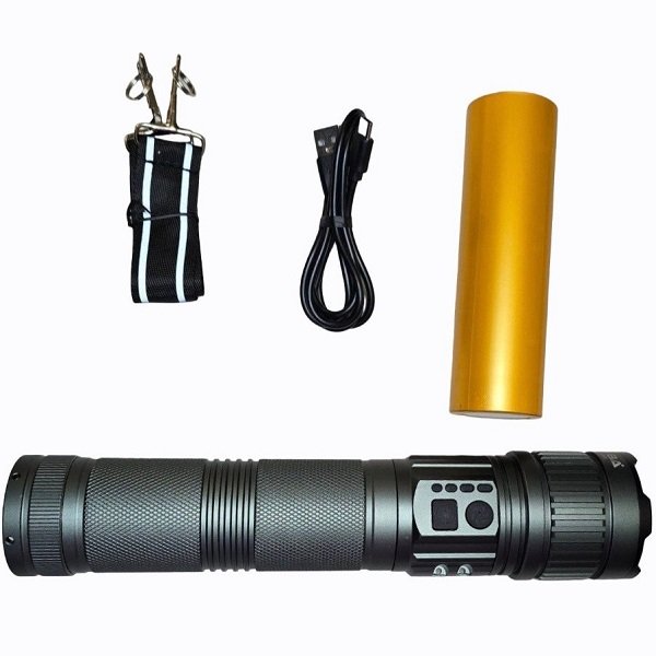 Ισχυρός LED Φακός Αλουμινίου Εμβέλειας 3000m (BL-CB-G910)