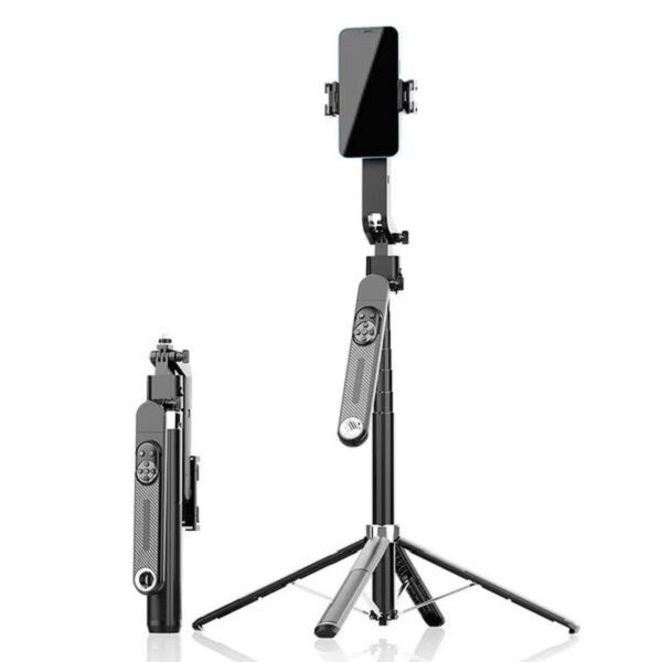 Selfie stick με Gimbal και ΑΙ Παρακολούθηση προσώπου με τρίποδο και περιστροφή 360° (HYH-164)