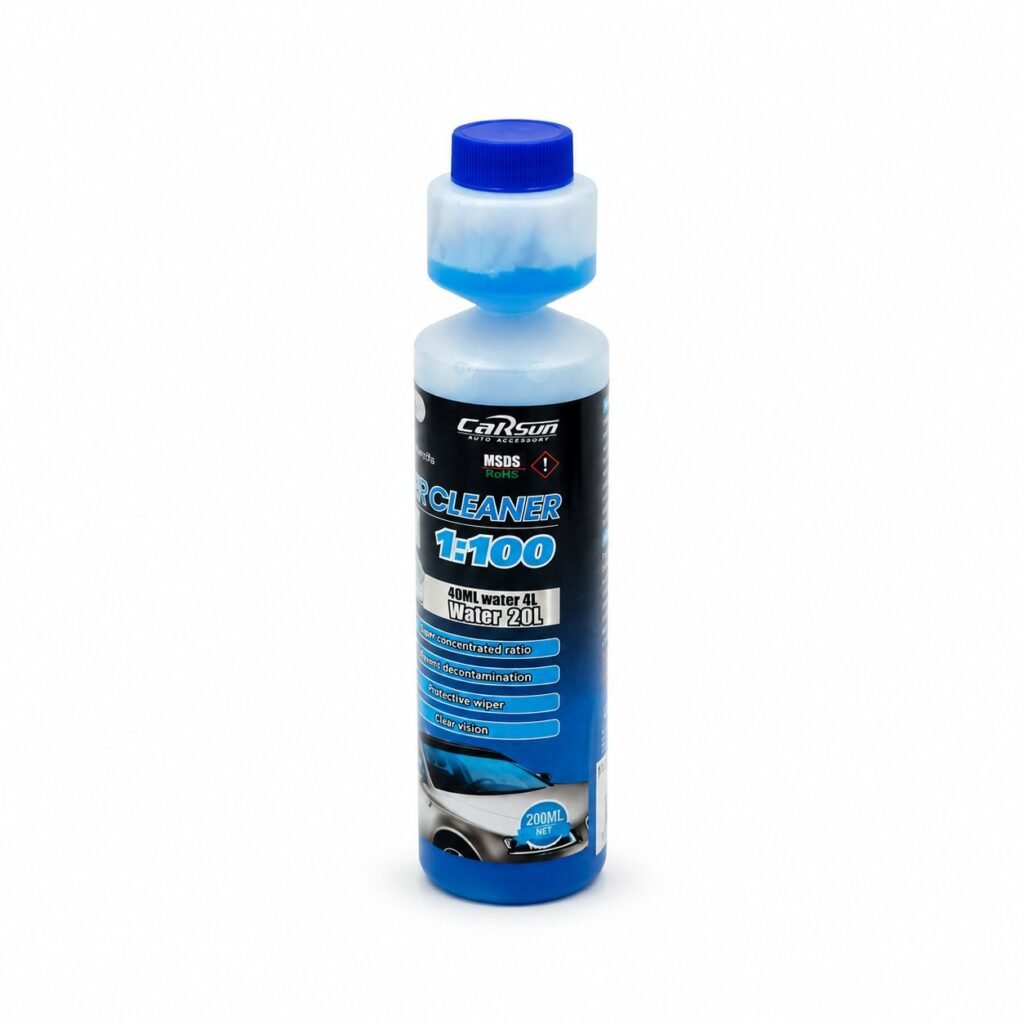Συμπυκνωμένο Υγρό Υαλοκαθαριστήρων 1:100 200ml Carsun (C6135)