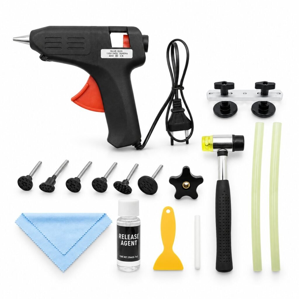 Kit Επιδιόρθωσης για Βαθουλώματα Αυτοκινήτου Σετ 17τμχ Locbondso
