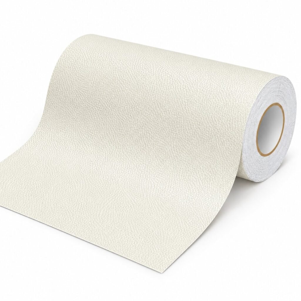 Αυτοκόλλητο PU 60*100cm 120g εσωτερικού αυτοκινήτου Λευκό (W17319-2W)