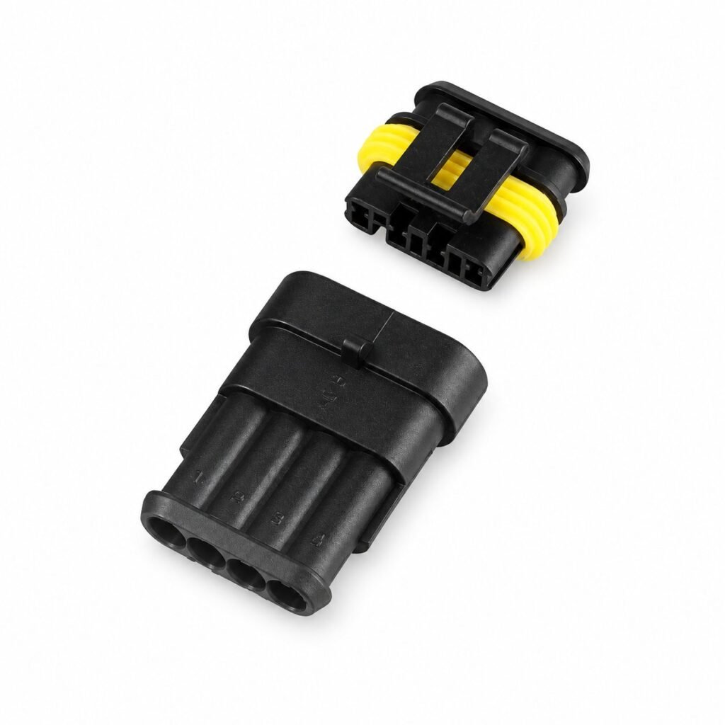 Αδιάβροχος σύνδεσμος καλωδίων 4 Pins (W16941-2)