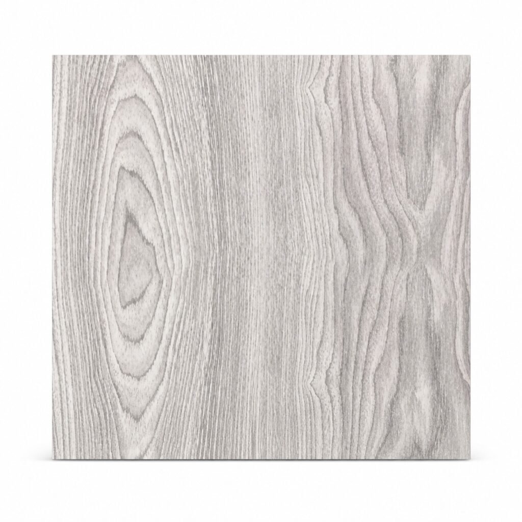 Αυτοκόλλητο Πάνελ Τοίχου 60x60cm – Αδιάβροχο & Θερμομονωτικό PVC με Όψη Γκρι Ξύλου (WMB-032)