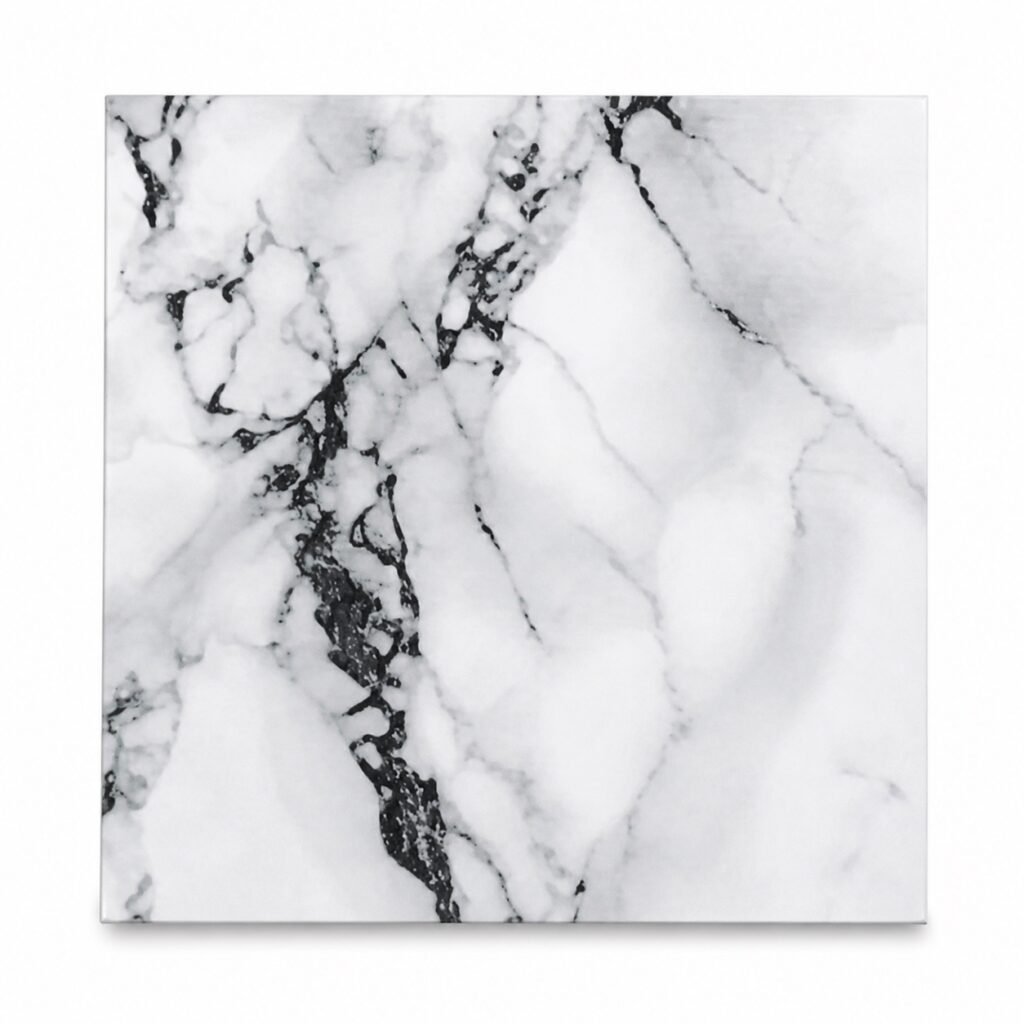 Αυτοκόλλητο Πάνελ Τοίχου 60x60cm – Αδιάβροχο & Θερμομονωτικό PVC με όψη μαρμάρου (WMB-071)