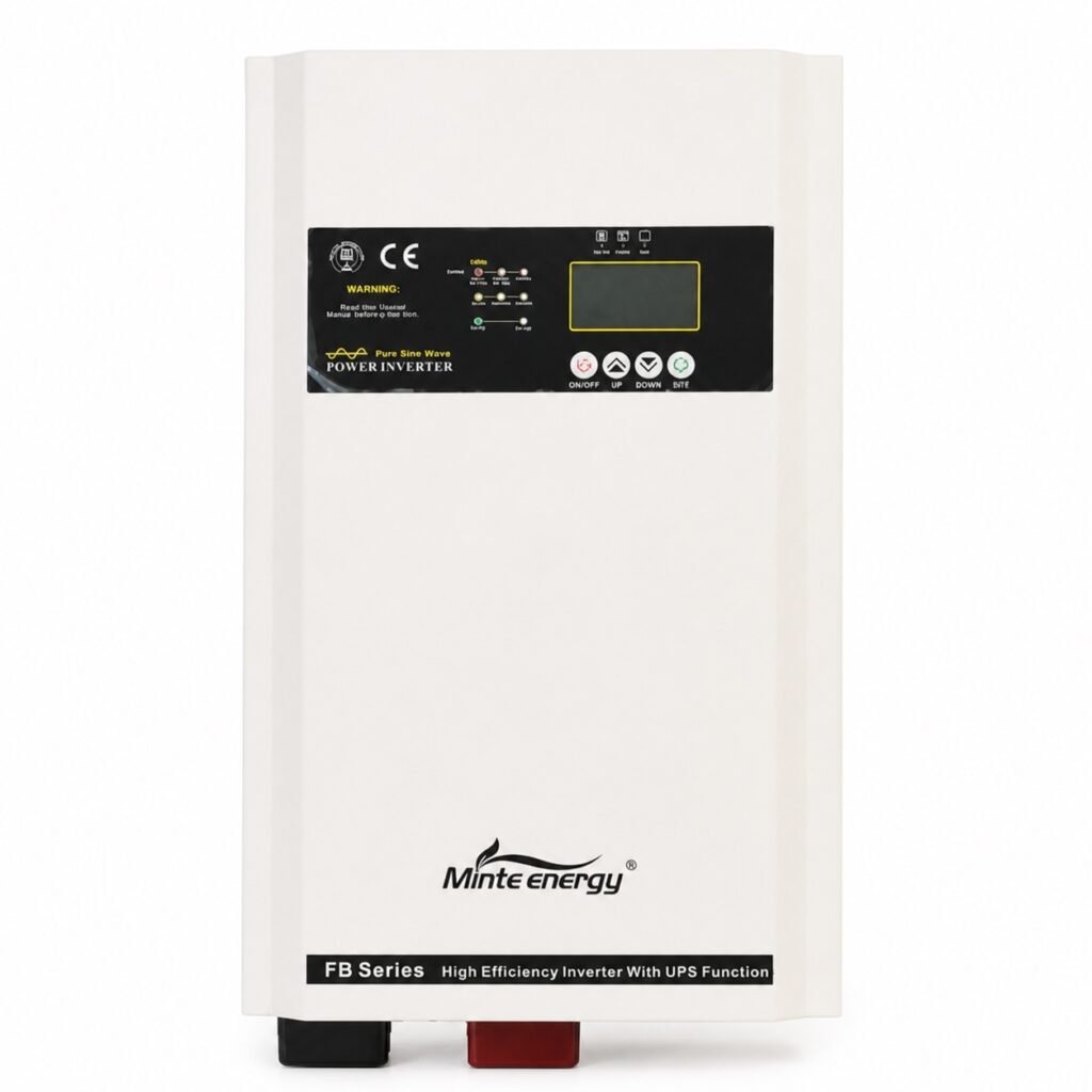 Inverter Καθαρού Ημιτόνου 3000w 24v Ρυθμιστής Φόρτισης pwm 40A με οθόνη LCD (MT-16)