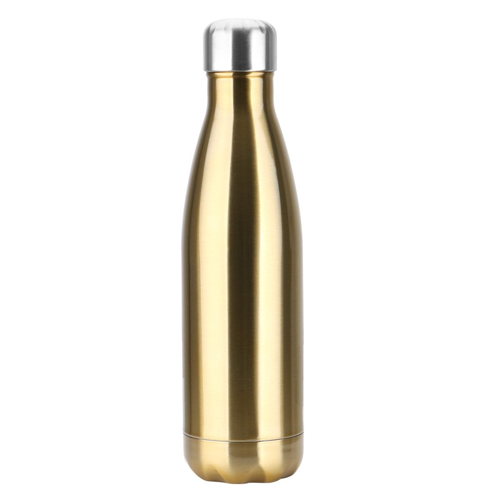 Μπουκάλι Θερμός 500ml Χρυσό (JB-7002CS)