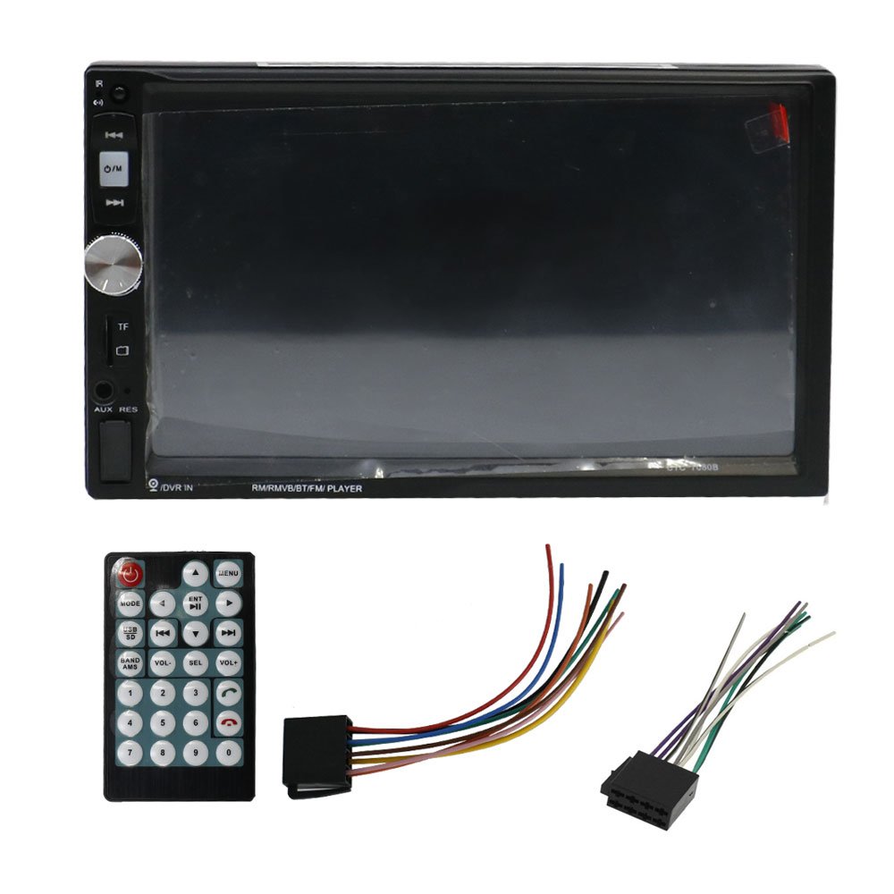 Ηχοσύστημα Αυτοκινήτου 2 DIN Bluetooth-USB-AUX-FM με Οθόνη Αφής 7″ 12V 4x60W (CTC-7080)