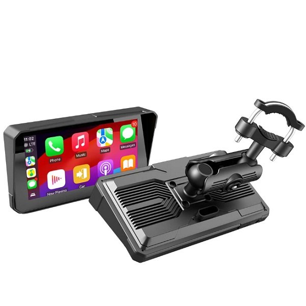 GPS μοτοσικλέτας 6 ιντσών Carplay IPX8 αδιάβροχο για ασύρματο CarPlay Android Auto οθόνη αφής (XM-590)