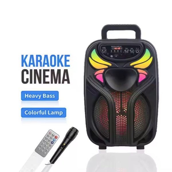 Φορητό Ηχείο 8” Super Bass με μικρόφωνο (GY-802)