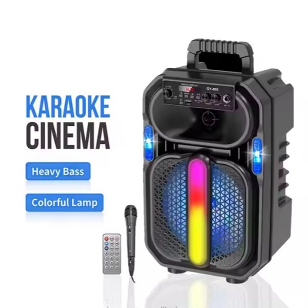 Φορητό Ηχείο Καραόκε με Μικρόφωνο Bluetooth 8″ (GY-805)