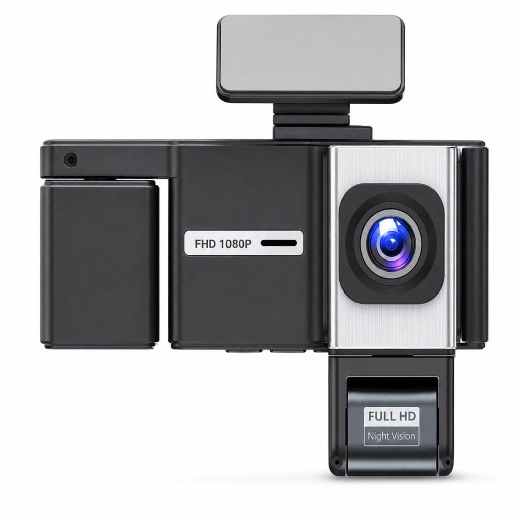 Κάμερα Αυτοκινήτου Dash Cam 4 Καναλιών – Full HD, Οθόνη 2″ IPS, Wi-Fi, G-Sensor και Καταγραφή 4 Φακών (XM-204)