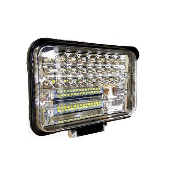 Προβολέας Εργασίας LED 144W 12/24V με Δύο Σκάλες Στήριξης (HW-0405)