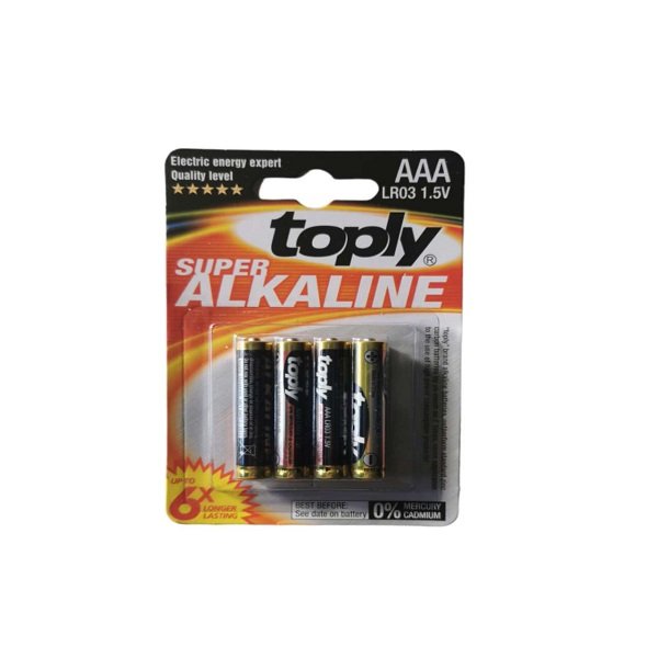 Αλκαλικές Μπαταρίες AAA, 1.5V, LR03, 4τεμ. (A18610-2)