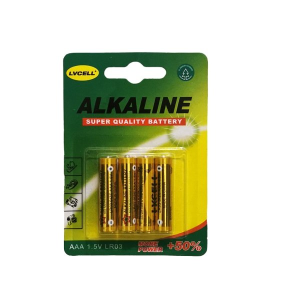 Αλκαλικές Μπαταρίες AAA, 1.5V, LR03, 4τεμ. (A18610-4)