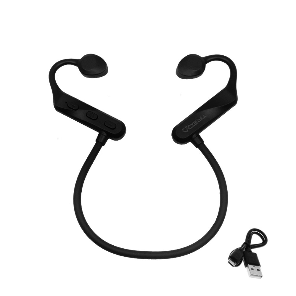 Ακουστικά Bluetooth Handsfree In-ear Treqa Μαύρο (BT-31-B)