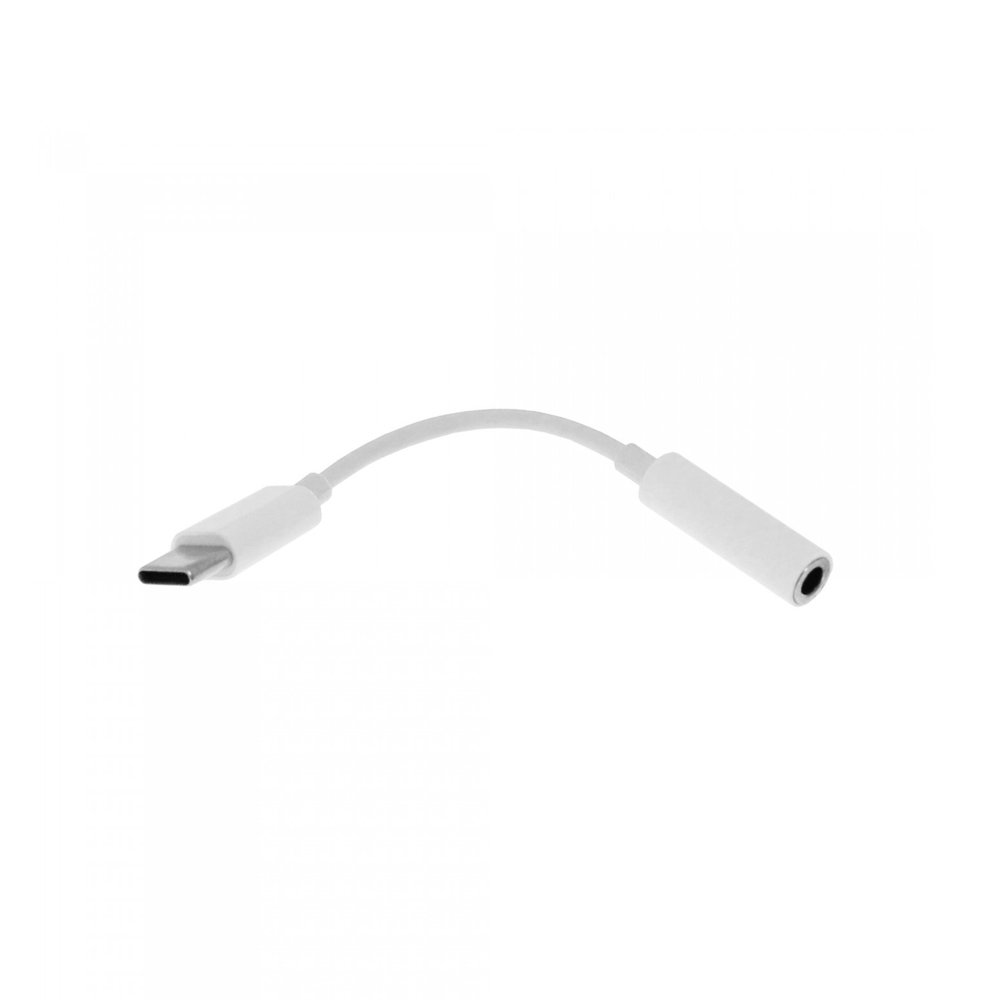 Αντάπτορας Ακουστικών Type-C σε Jack 3.5mm Treqa Λευκό (CA-1053)