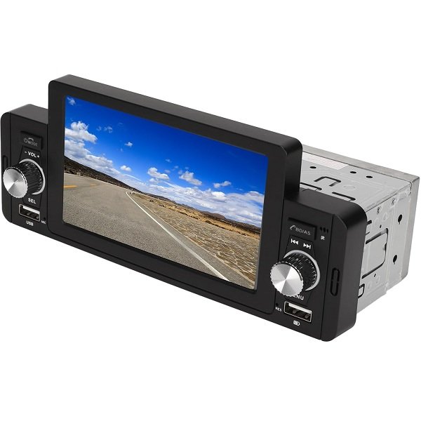 Ηχοσύστημα Αυτοκινήτου 1 DIN Bluetooth με Οθόνη 5″ MP5 Multimedia Player 80Wx4 USB και τηλεκοντρόλ (CTC-5060)
