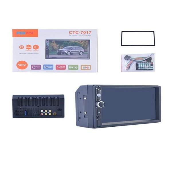 Ηχοσύστημα Αυτοκινήτου Universal 2DIN (Bluetooth/USB/AUX) 60Wx4 με Οθόνη Αφής 7″ και τηλεκοντρόλ (CTC-7017)