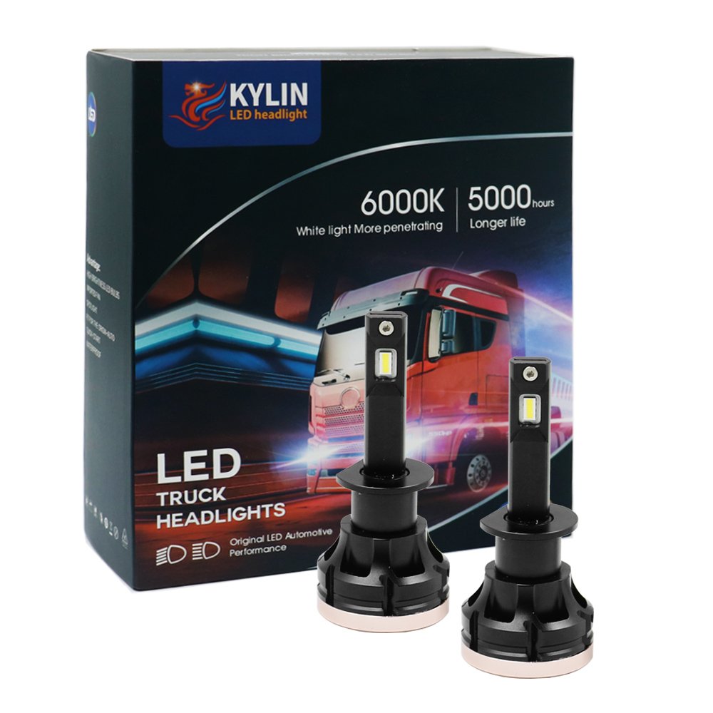 LED Λάμπες Αυτοκινήτου – Φορτηγού H1 12V-24V CANBUS 80W 6500K 8000LM 2 X 40W (D9K-H1)