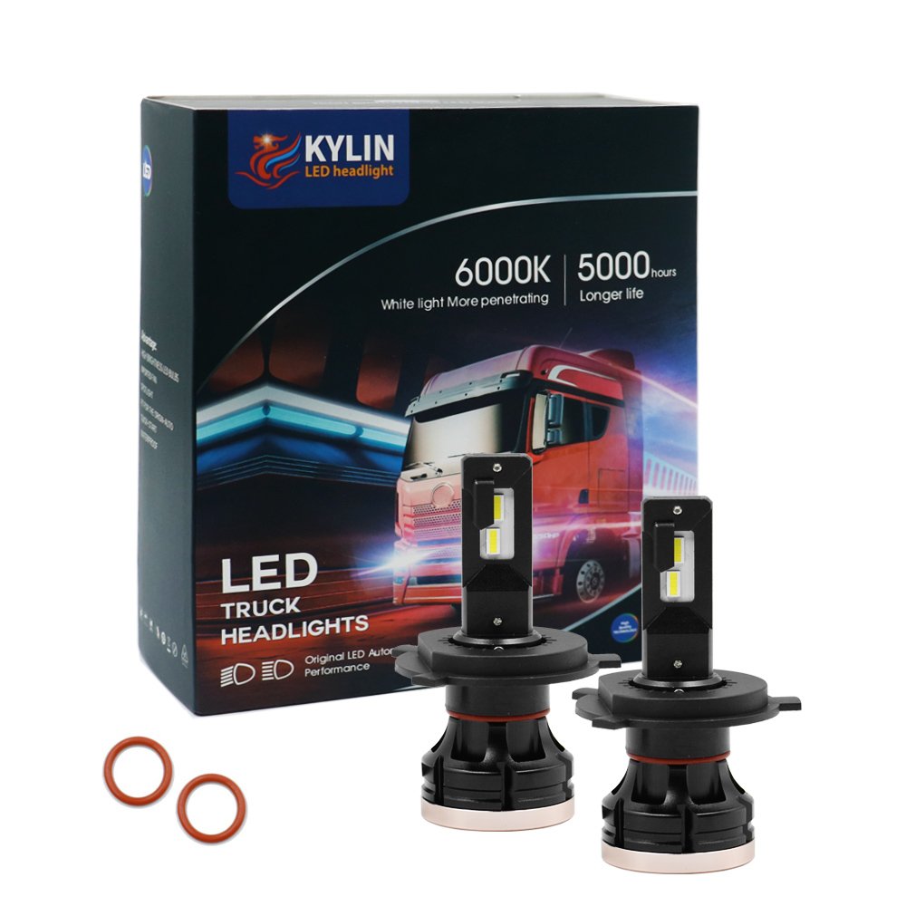LED Λάμπες Αυτοκινήτου – Φορτηγού H4 12V-24V CANBUS 80W 6500K 8000LM 2 X 40W (D9K-H4)