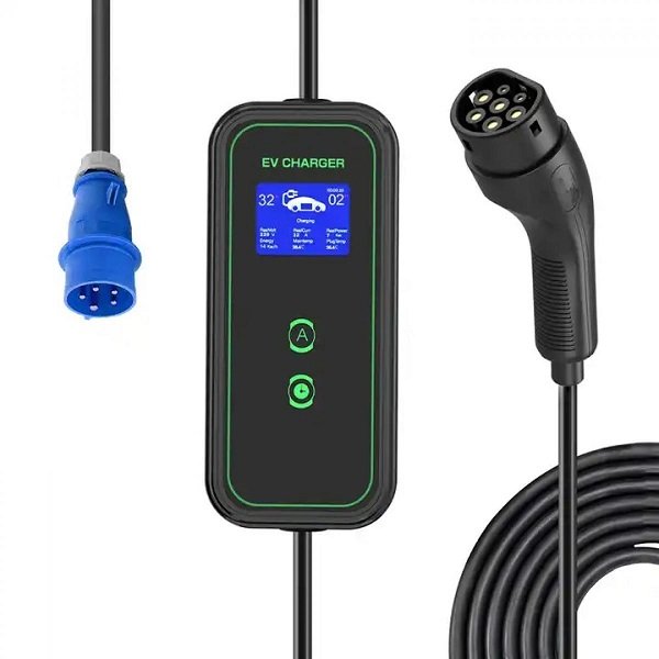 Φορητός φορτιστής EV Type2 με καλώδιο 5μ EV (GK01)
