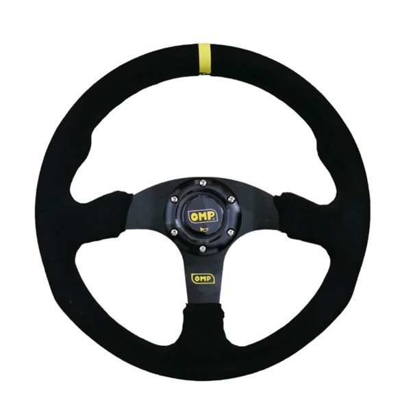 Τιμόνι OMP HW-0229 Μαύρη ραφή