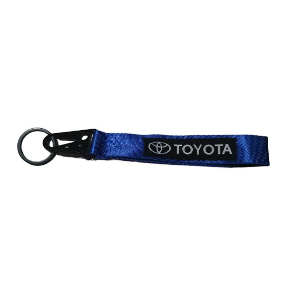 Υφασμάτινο Καραμπινέρ Μπρελόκ Toyota Μπλε (HW-0247)
