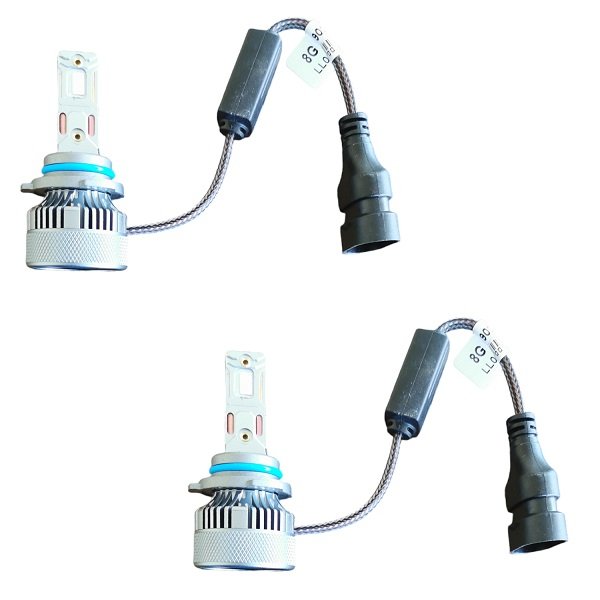 Σετ Λάμπες LED 9006 αυτοκινήτου 2 όψεων 2τμχ 8G 80W 6000K 8000LM (HW-0299-9006)