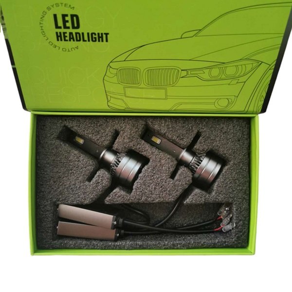 Σετ Λάμπες LED H1 αυτοκινήτου 2 όψεων 2τμχ 140W 6500K 40000LM (HW-0300-H1)