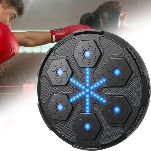 Επιτοίχια Συσκευή Προπόνησης Πυγμαχίας με Bluetooth, γάντια, Smart Music Boxing Machine (QJB-66)
