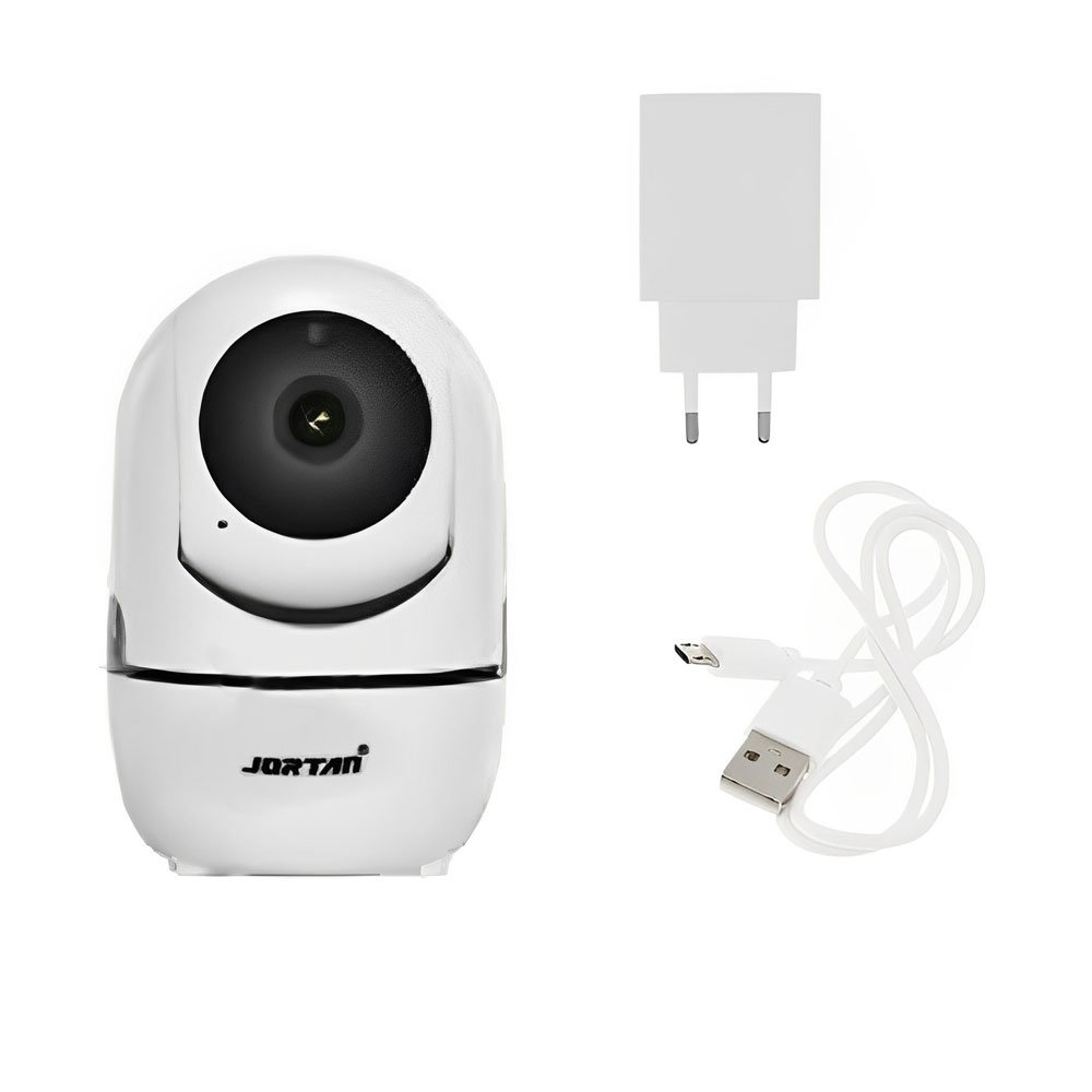 IP Κάμερα Παρακολούθησης Wi-Fi 1080p Εσωτερικού Χώρου με Αμφίδρομη Επικοινωνία και Φακό 3.6mm Jortan (JT-8172)