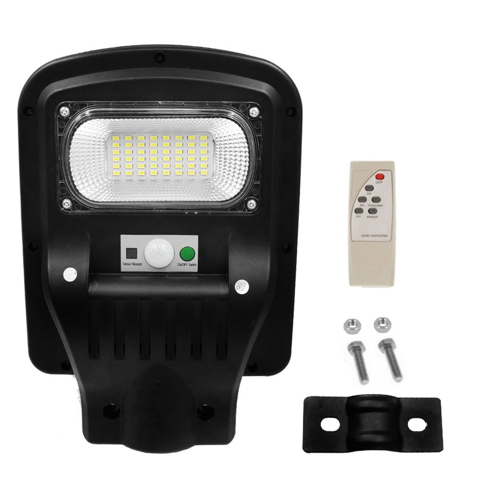 LED Ηλιακό Φωτιστικό Δρόμου 50W 3840LM με Ανιχνευτή Κίνησης IP66 Jortan (JT-G-50W)