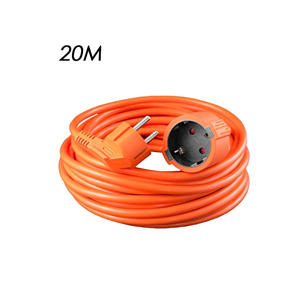 Μπαλαντέζα με Καλώδιο 20m 3×1.5mm Ασφαλείας Κόκκινη