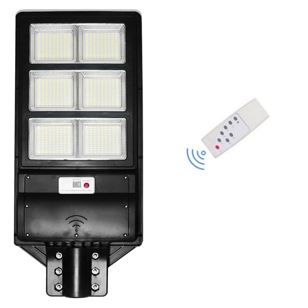 LED Ηλιακός Προβολέας Τοίχου 300W 51840LM με Ανιχνευτή Κίνησης IP67 Rixme (RL.WZ-300W)
