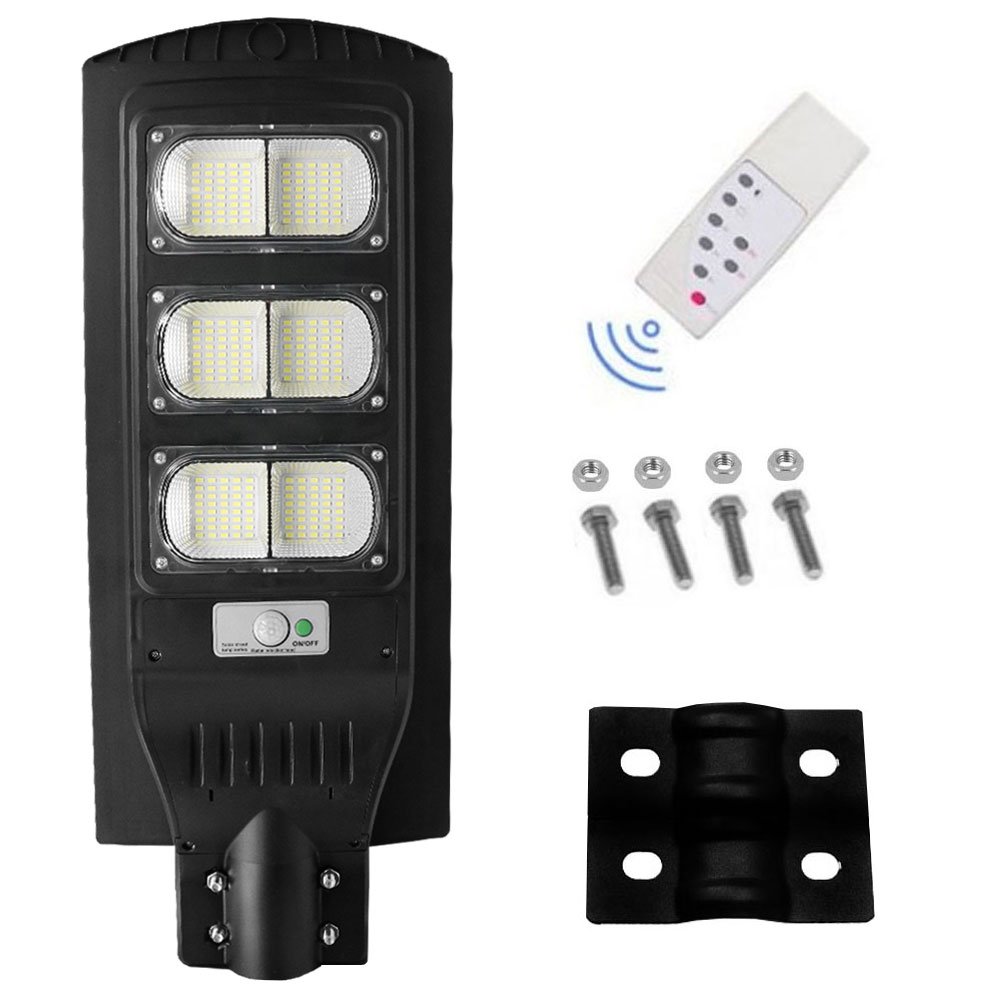 LED Ηλιακός Προβολέας Τοίχου 120W 19200LM με Ανιχνευτή Κίνησης IP67 Rixme (RZ-0084-120W)