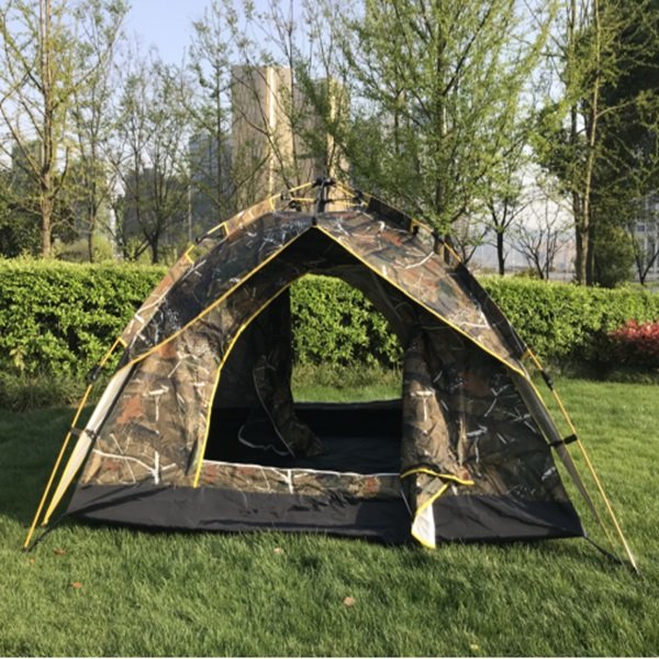 Σκηνή Igloo 4 Ατόμων Καλοκαιρινή, Αυτόματη 200x200x135cm Παραλλαγή Πράσινη (SJ-0001)
