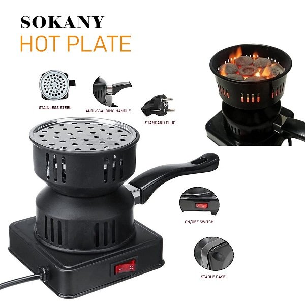 Συσκευή προετοιμασίας κάρβουνου 1000w SOKANY (SK-5103)