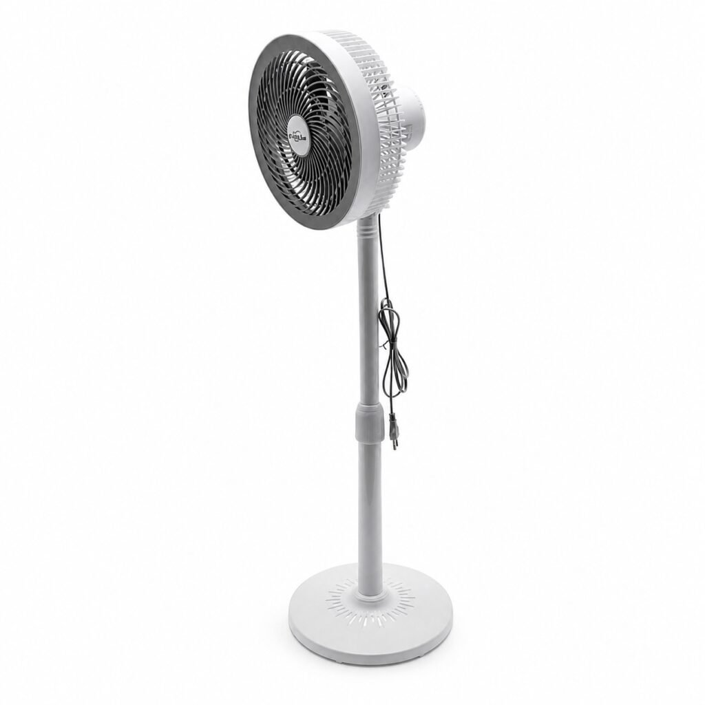 Ανεμιστήρας Δαπέδου 2 Ταχυτήτων 220V 25W 26cm Με Ρυθμιζόμενο Ύψος 69-96cm 339A