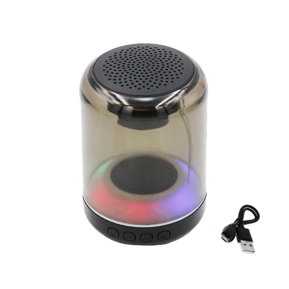 Φορητό Ασύρματο Ηχείο Bluetooth 5W Με Διάρκεια Μπαταρίας έως 4 Ώρες TF/FM/AUX Μαύρο (TR-2051)