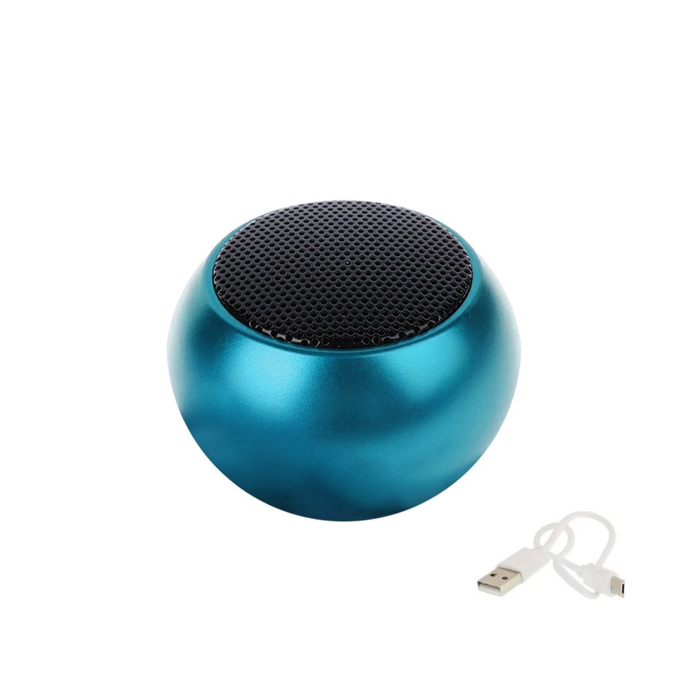 Mini Φορητό Ασύρματο Ηχείο Bluetooth 3W με Διάρκεια Μπαταρίας έως 4 Ώρες Μπλε (TR-2053)