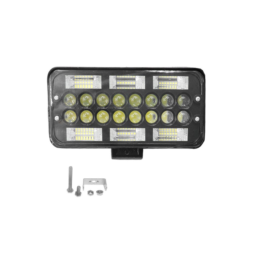 LED Αδιάβροχος Προβολέας 58 SMD με 2 Λειτουργίες 174W 12V – 24V IP67 17400LM 6000K Ψυχρό Λευκό