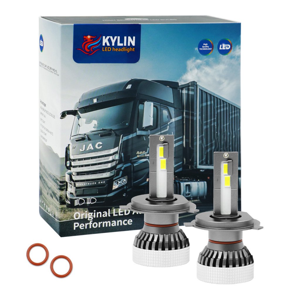 LED Λάμπες Αυτοκινήτου – Φορτηγού H4 12V-24V CANBUS 90W 6500K 9000LM 2 X 45W (V18K-H4)