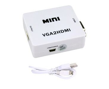 Μετατροπέας VGA σε HDMI+ Ήχου 3,5 χιλ. (A-003)
