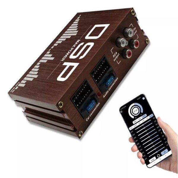 Ενισχυτής ήχου αυτοκινήτου 4 καναλιών 200W DSP με έλεγχο και με APP (XDDSP-B4R)