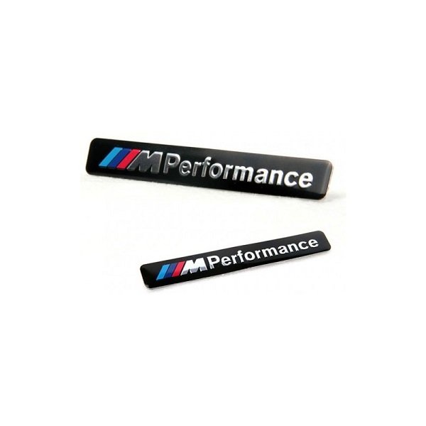 Αυτοκόλλητο ανάγλυφο M performance Μαύρο (XW-26)
