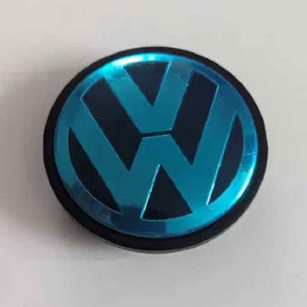 Τάπα ζάντας VW 6.5φ μπλε (XW-38)