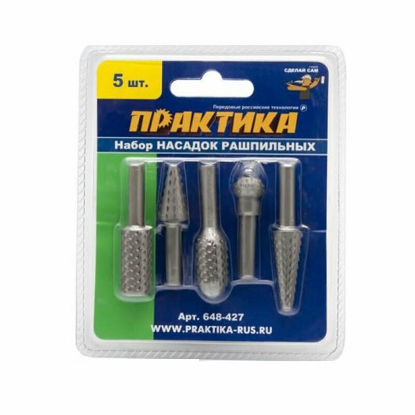 Σετ Μύτες για Τροχό 5 Τεμαχίων, 11mm Κεφαλή / 6mm Βάση (ZS61)