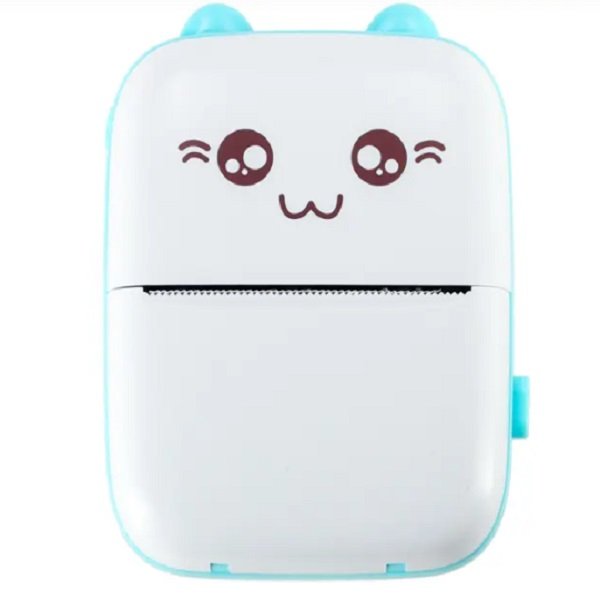 Mini Cat Θερμικός Εκτυπωτής Φωτογραφιών με Bluetooth (ZY-2403)